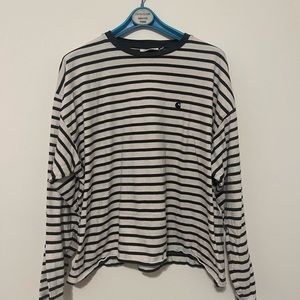 Carhartt WIP Striped Long Sleeve, Size L